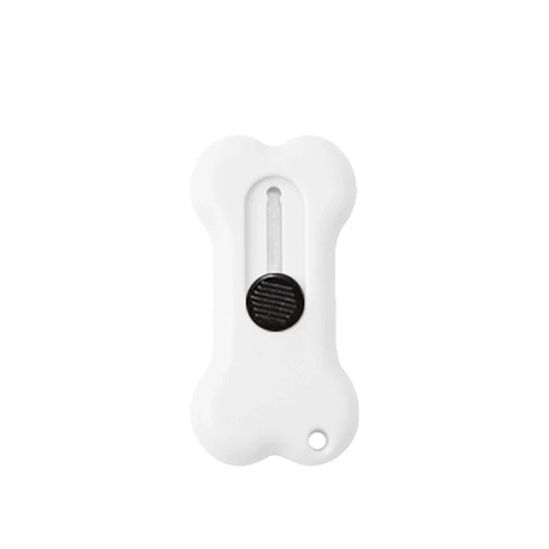 1-3pcs Cuter Mini Cartoon Bone Utility Knife Utility Letter Opener Art Paper Cutter Kawaii Stationery Knife Qme 1 white