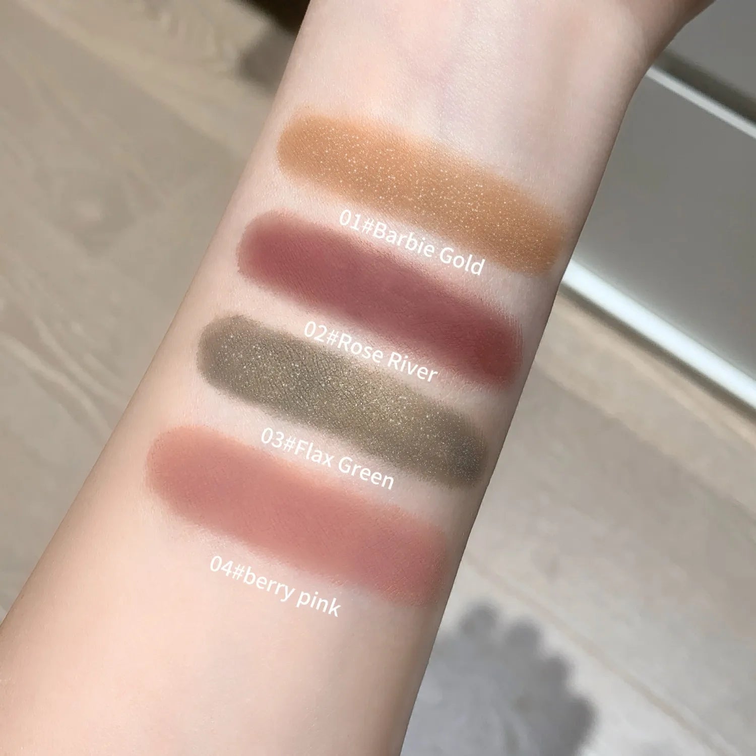 SHAQINUO Tinted Brow Gel Long-lasting Smudge-proof Eyebrow Rich Qme