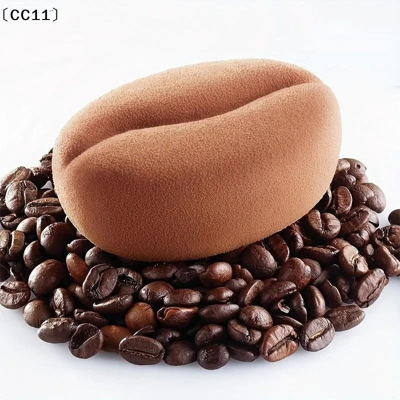 6 28Cavity DIY Coffee Bean Forms Mousse Cake Mold Silicone Pastry Qme