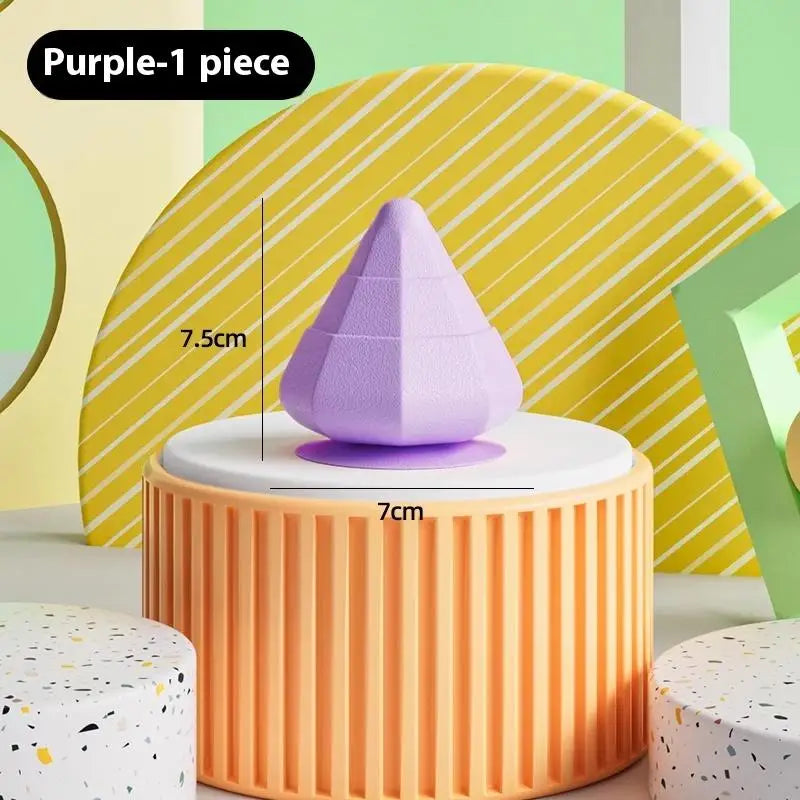 Wall-mounted Fascia Cone Suction Cups Multi-function Massager Back Qme Purple