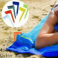 Portable Outdoor Beach Towel Clip Travel Camping Tent Mat Can Firmly Qme 4pcs