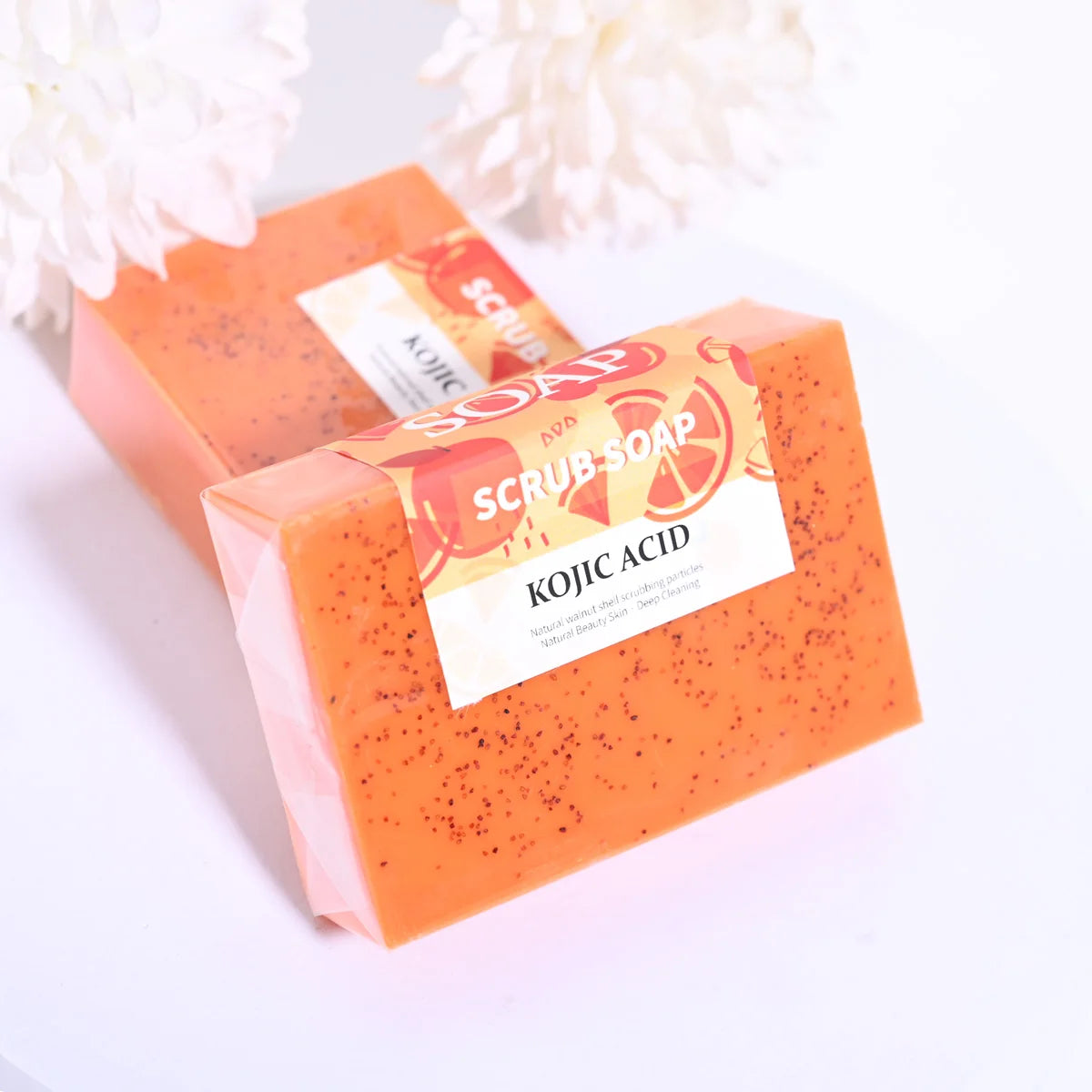 M+ Hand Deep Cleaning Scrub Exfoliating Kojic Acid Turmeric Lemon Qme