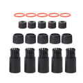 50PCS white black RJ45 Waterproof Connector Cap protector Cover For Outdoor Network for poe IP Camera Pigtail Cable IP camera Qme 50pcs