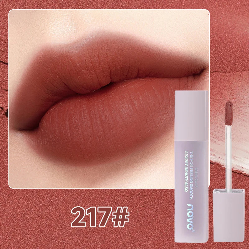 Lightweight Velvet Matte Lipstick, Resistant Liquid Lip Gloss, Moisturizing, Waterproof, Silky Smooth Texture, Easy To Apply Qme 5649-217