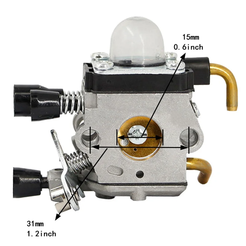 A02F-1 Piece Lawn Mower Carburetor ZAMA C1Q-S66/186 ZAMA C1Q-S143/153/186 For Stihl FS45 46 55 85 Qme