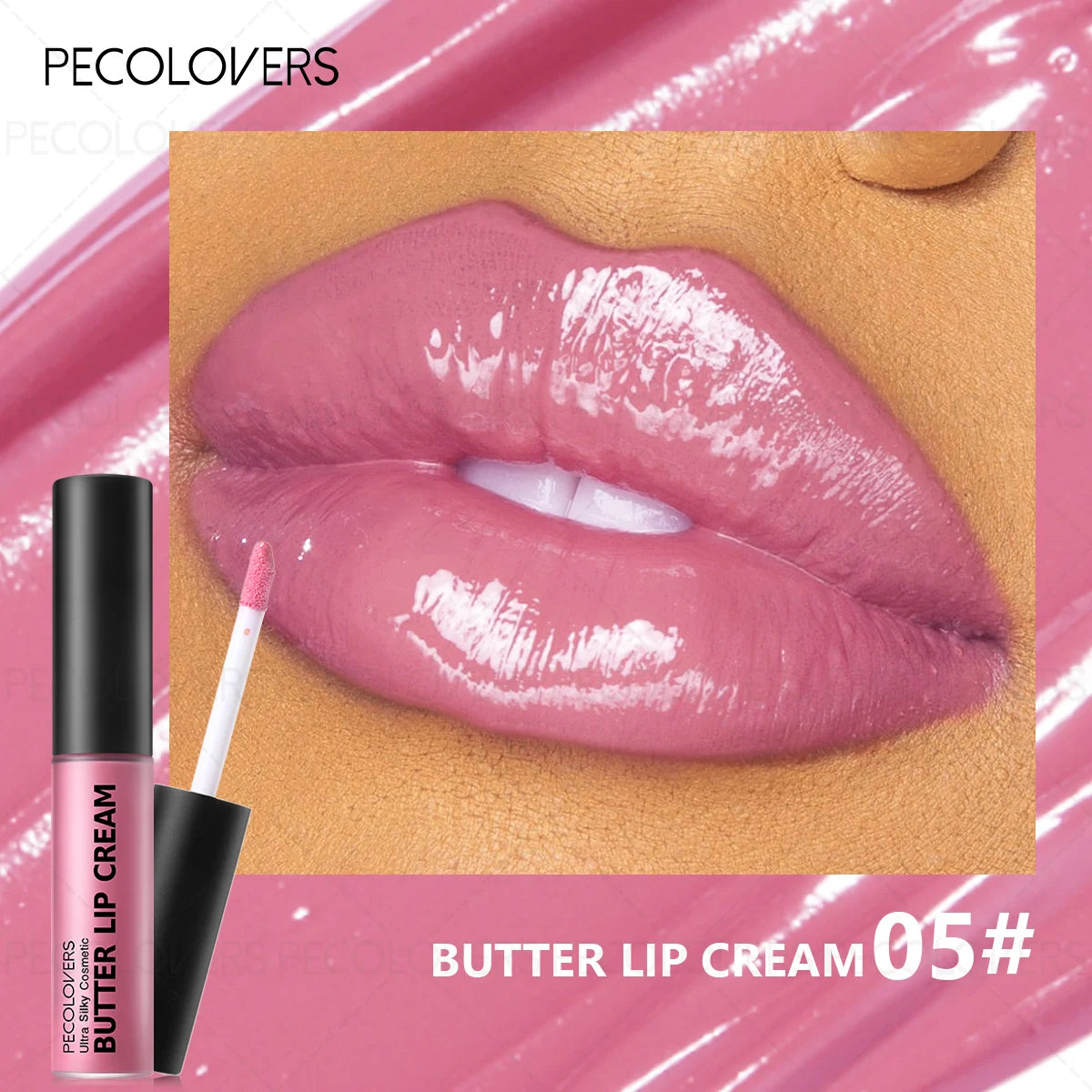 Buttery Short Lip Gloss Moisturizing Lipstick Rendering Suitable Qme 05