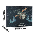 Christmas Advent Fishing Lure Calendar Outdoor Angling 24 Day Count Qme A 26x18x3cm China Mainland