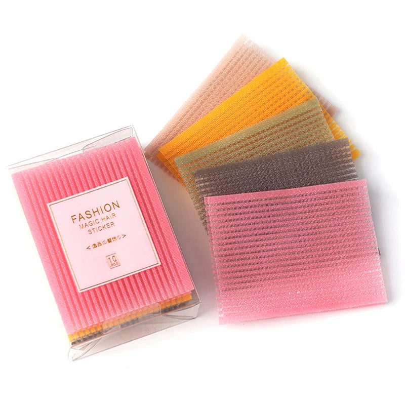 Solid Bangs Hair Sticker Magic Paste Posts Washable Face Makeup Patch Qme A2