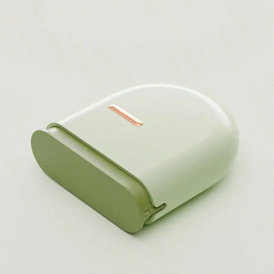 Portable Denture Storage Box Adult Detachable Retainer Case Outdoor Qme green