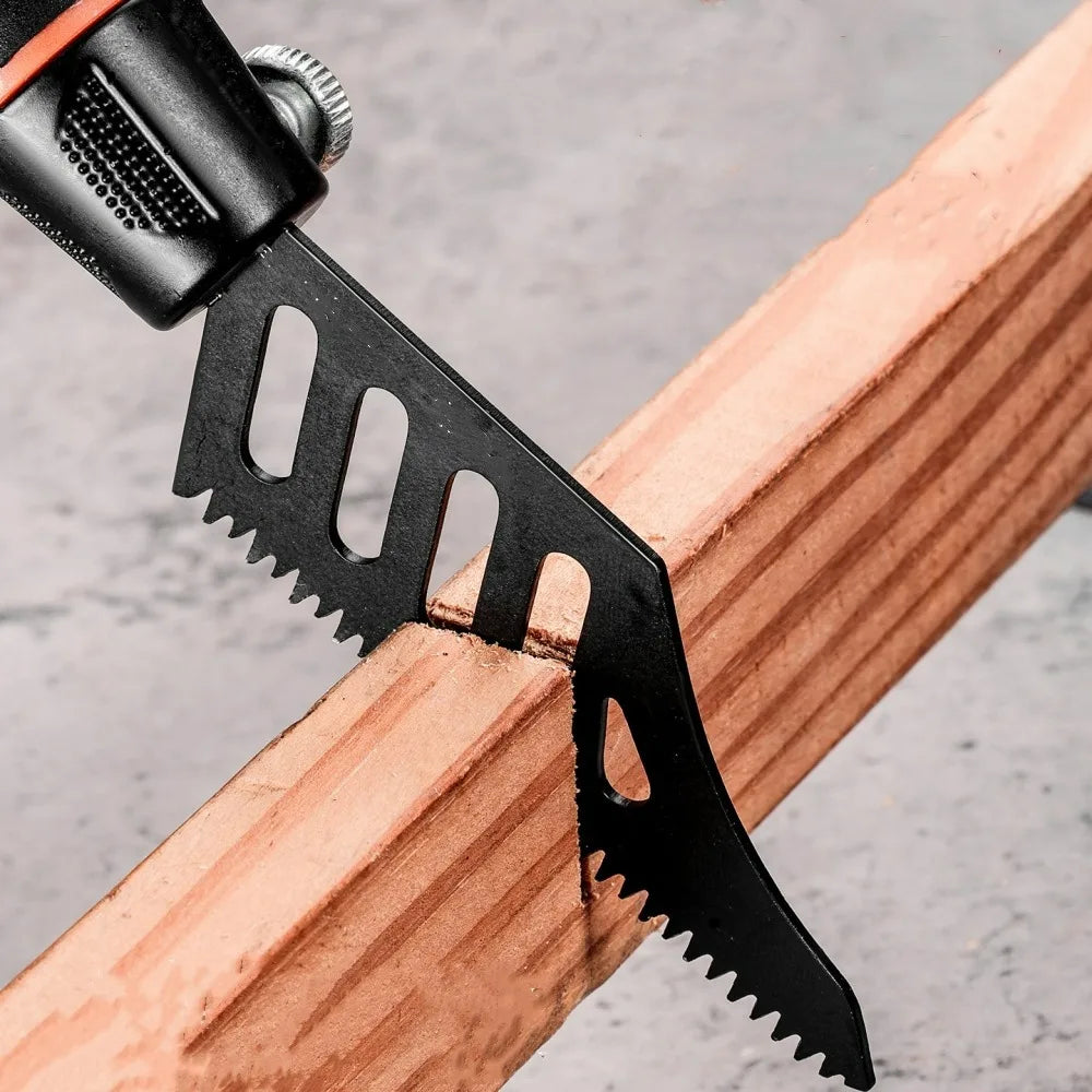 Explosion Proof Edge Woodworking Irregular Curve Saw Blade Fine Coarse Teeth for Wood Aluminum Tight Spaces Precision Cut Tool Qme