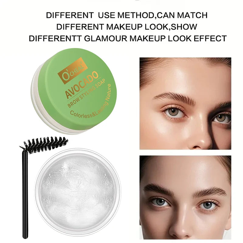 Three-dimensional Eyebrow Styling Gel Wild That Smooth Easy Apply Qme