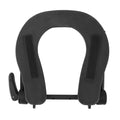Massage Bed Headrest Stand Fit Decreases Face Pressure Massage Table Face Headrest Easy To Install for SPA Qme black