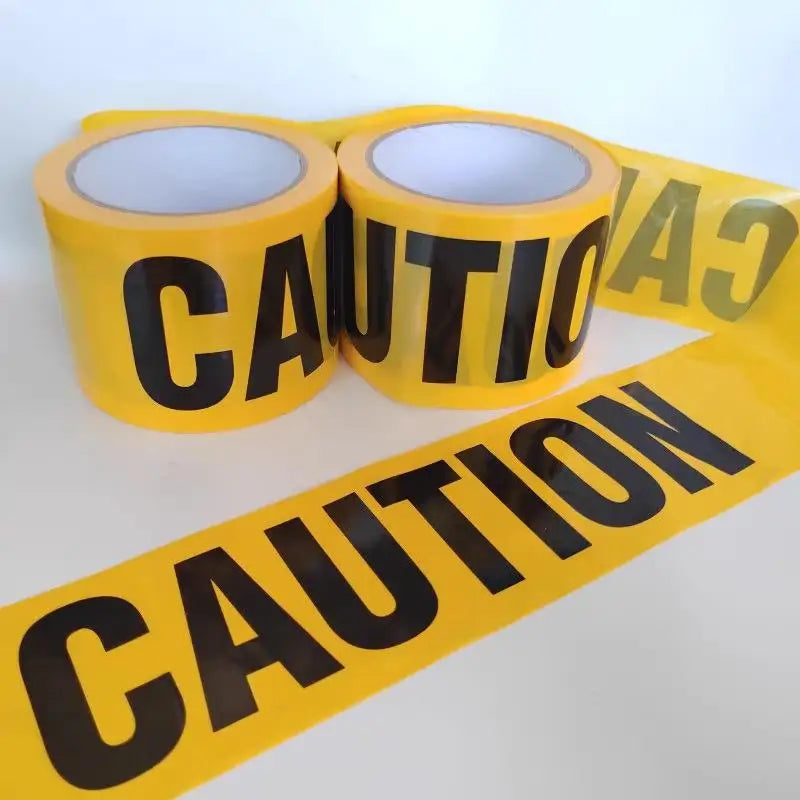 One Roll Safety Tape Roadblock Construction Site Hazard Prevention Qme