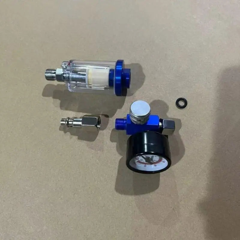 Sprays Guns Air Regulator Gauges In-line Oil Water Trap Filter Qme