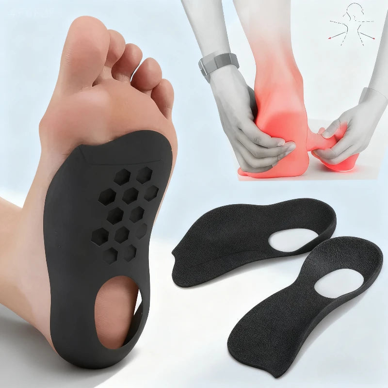 Wholesale Perforated Flat Foot Insoles-valgus Varus Correction Qme