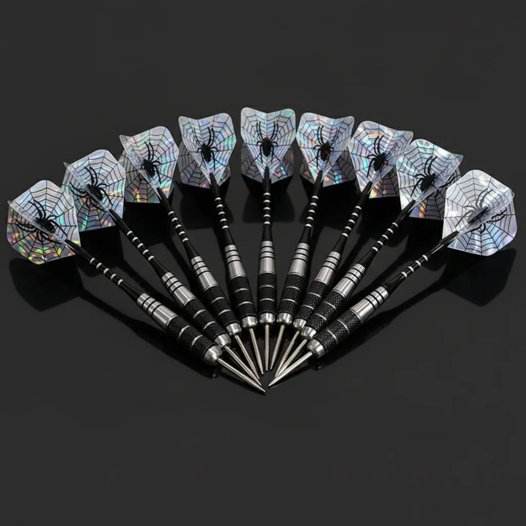 3 Pieces In A Pack 22g Anti-fall Needles Full Metal Darts Set Safety Video Game Darts Indoor Soft Darts Steel Shaft Darts Qme