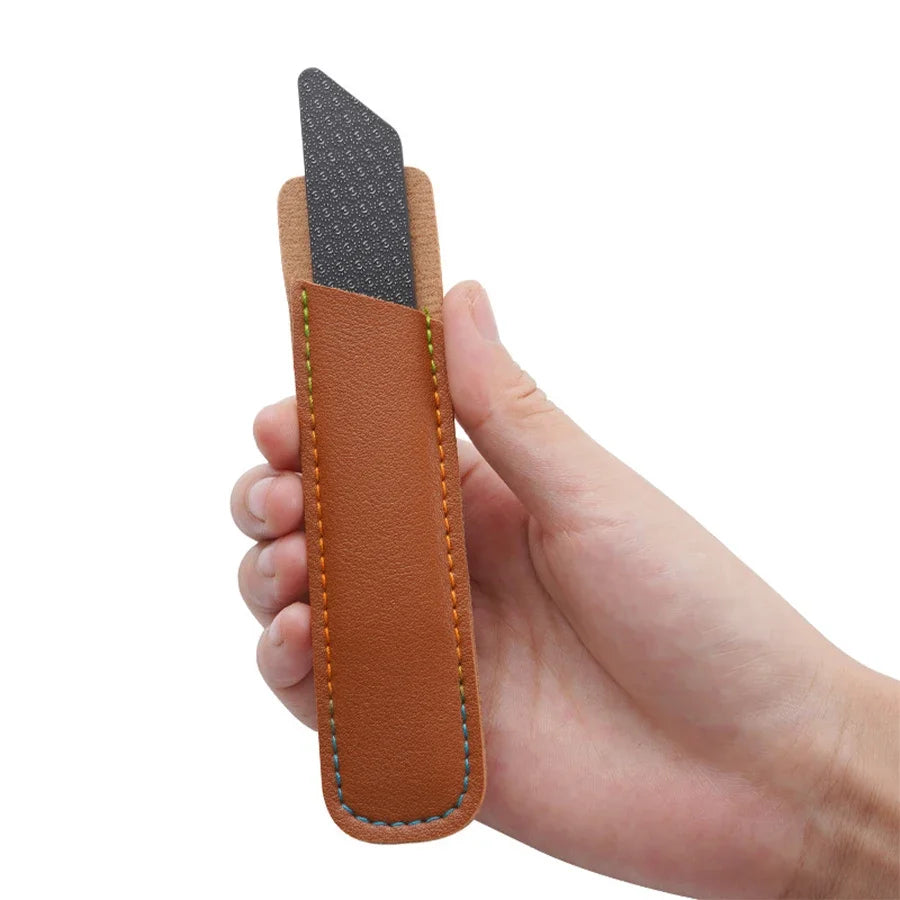 Nano Skin Grinding File Strip Remove Calluses Dead Hands Feet Foot Qme File With sheath