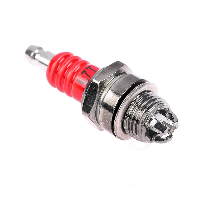 Three-sided Pole Spark Plug L7TJC Chainsaw Brush Cutter Compatible Qme