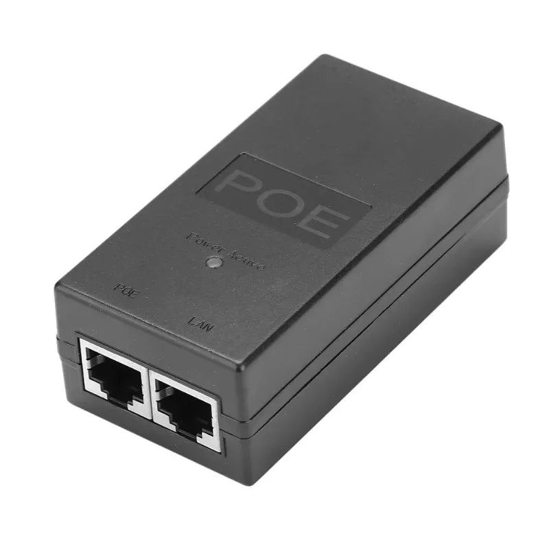 5PCS 48V0.5A Desktop POE Ethernet Power Supply Wireless AP Power 12V1A 15V24V Module High Efficiency Energy Saving Qme