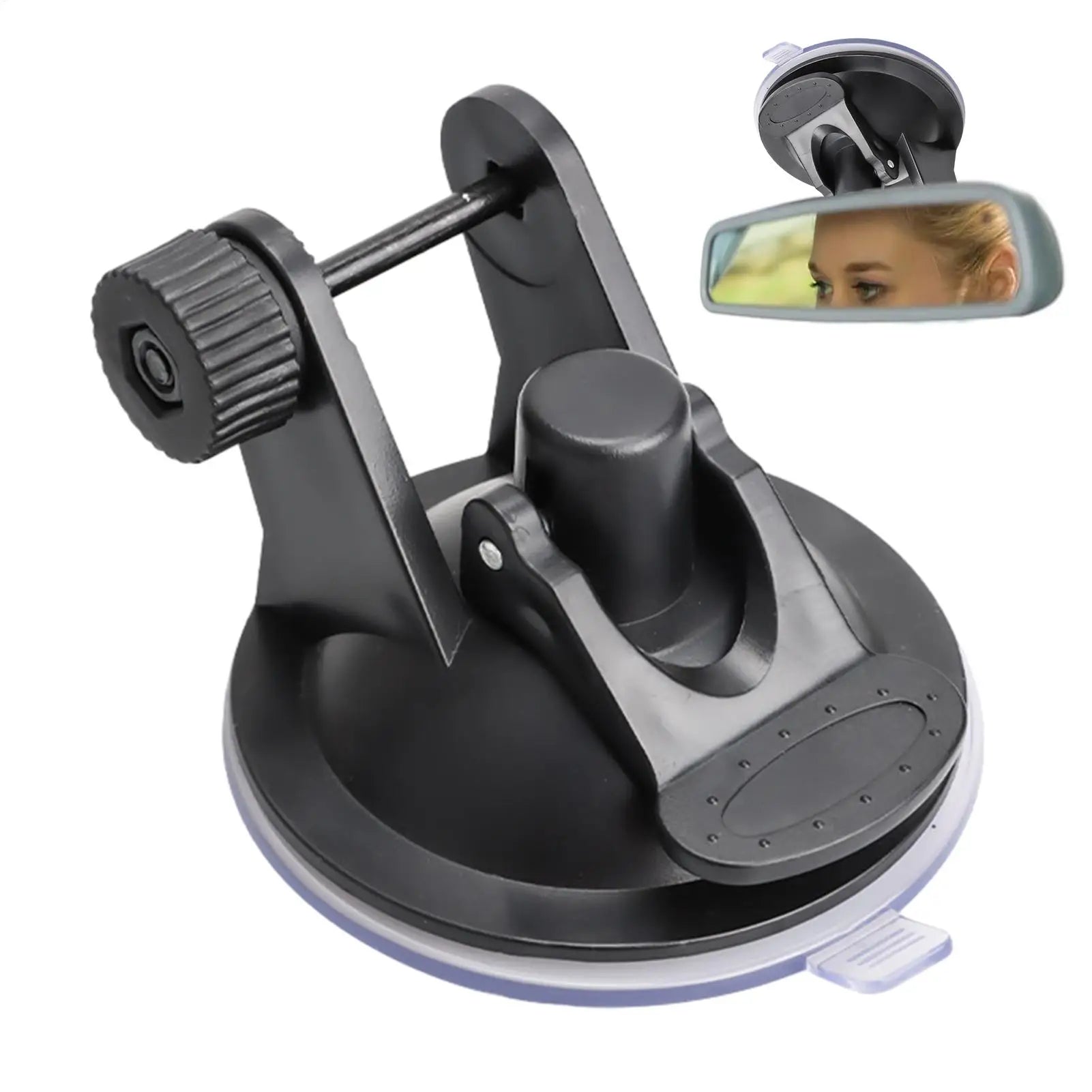 DashcamMount Universal Camera Suction Mount 180 Degree Adjustable Dash Cam Holder For Car Dashboard Windshield Driving Recorder Qme