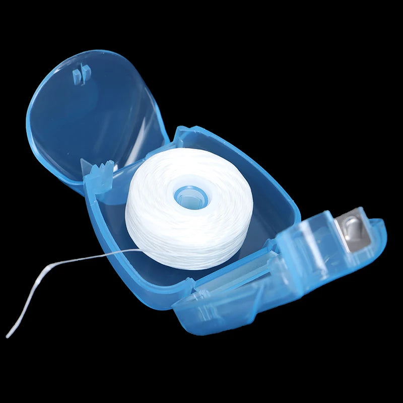 50 Meters Long Dental Floss Oral Hygiene Teeth Cleaning Interdental Qme one size