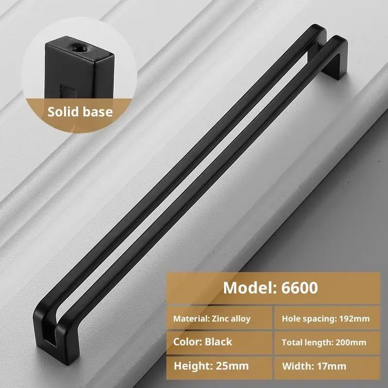 Nordic Furniture Handles Gray Black Brushed Kitchen Cabinet Pulls Handle For Cabinets And Drawers Knobs Kitchen Accesso Hardware Qme A3