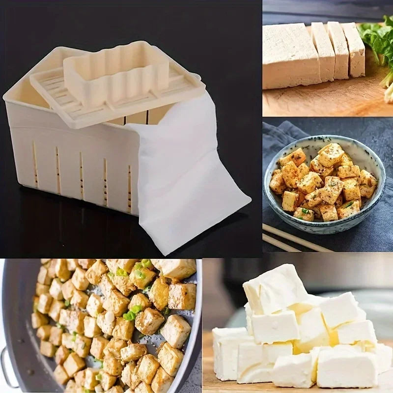 Homemade Tofu Box Mould - Easy and Healthy Way to Make Your Own Tofu at Home Qme