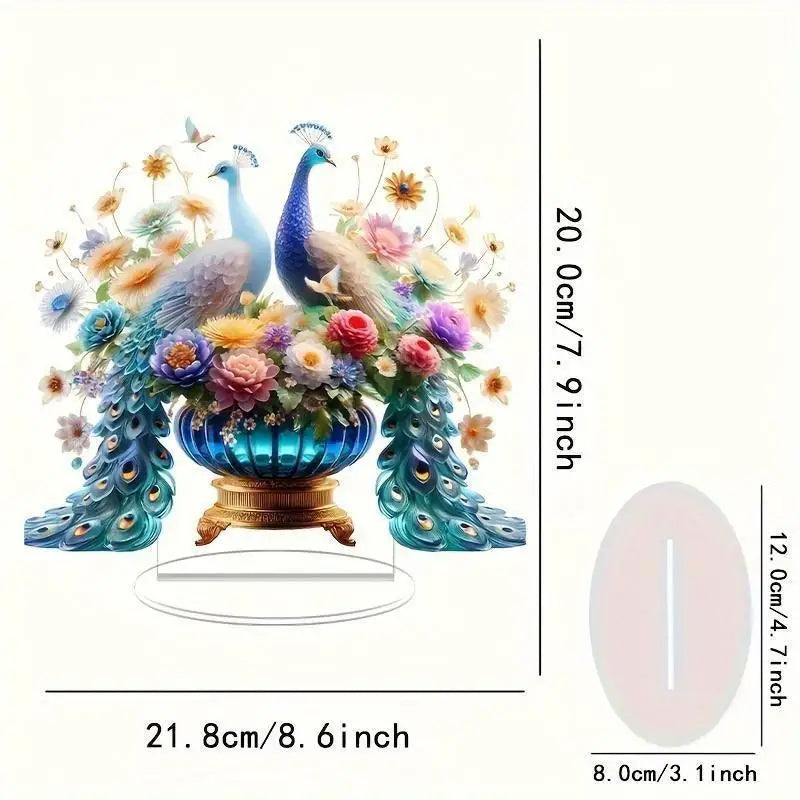 2D Acrylic Ballerina Dance Pendant Sparkling Ballerina Christmas Ornament Table Wreath Holiday Decoration Qme A7