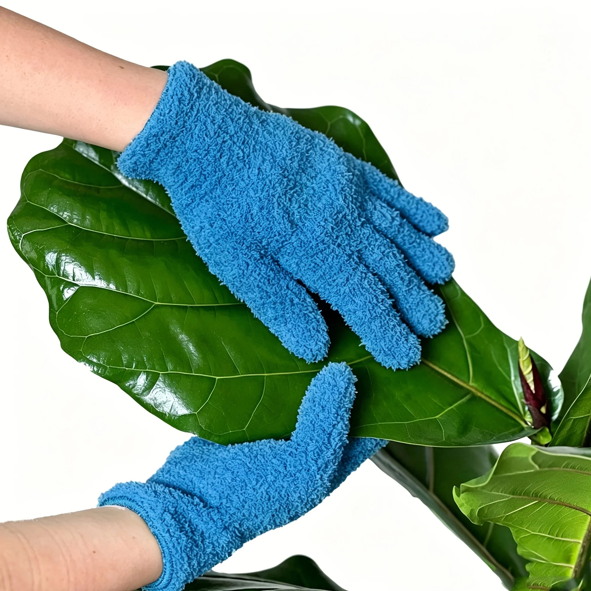Ultra-Fine Microfiber Dusting Gloves- Elastic And Breathable, Easily Cleans Dust from Cars, Boats, Rvs, And Plant Surfaces Qme