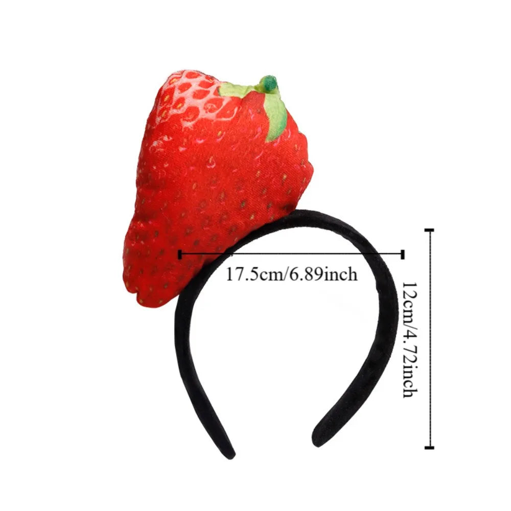 Fashion Kawaii Simulated Food Hair Hoop Korean Headwear Fruits Qme