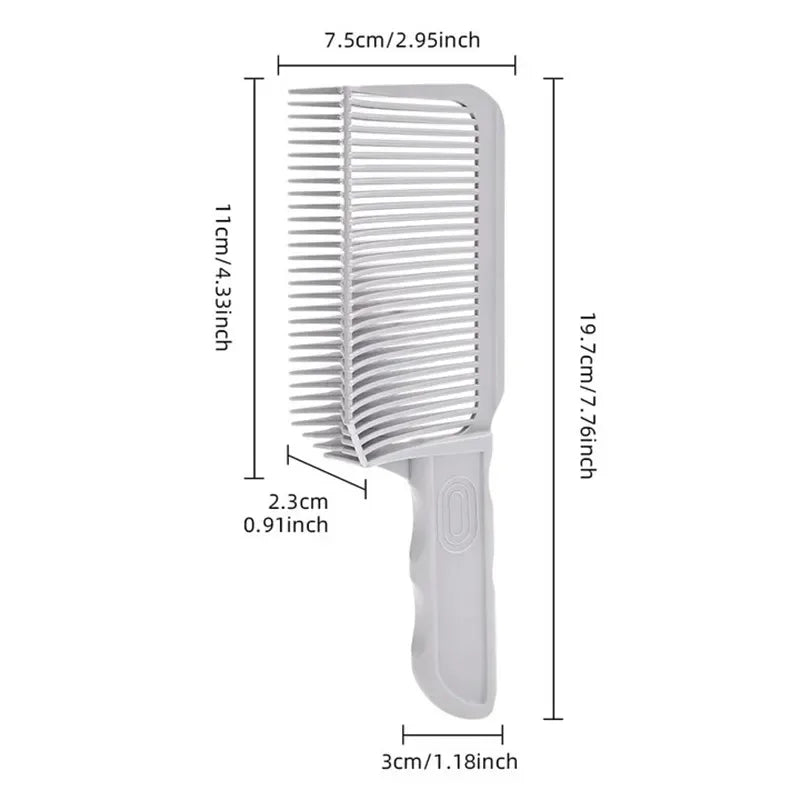 Fading Comb Professional Barber Clipper Blending Flat Hair Cutting Qme B China Mainland