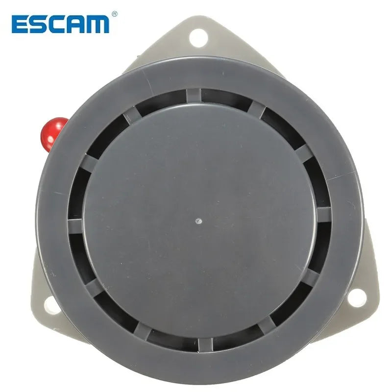 ESCAM ABS Plastics Water Leak Detector Water Sensor Leak Alarm with Caution Light Home Security Durable Quality Qme