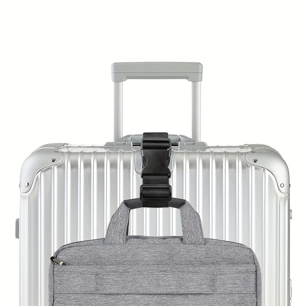 1pc Simple Adjustable Luggage Straps, Suitcase Buckle Strap, Travel Accessories, High-quality Replaceable Luggage Bag Qme