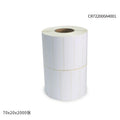 700pcs/Roll 70*20mm Print Supplies Thermal Label Sticker Paper Waterproof Supermarket Price Blank Label Direct Print Qme 70x20mm 70x20x0.05MM