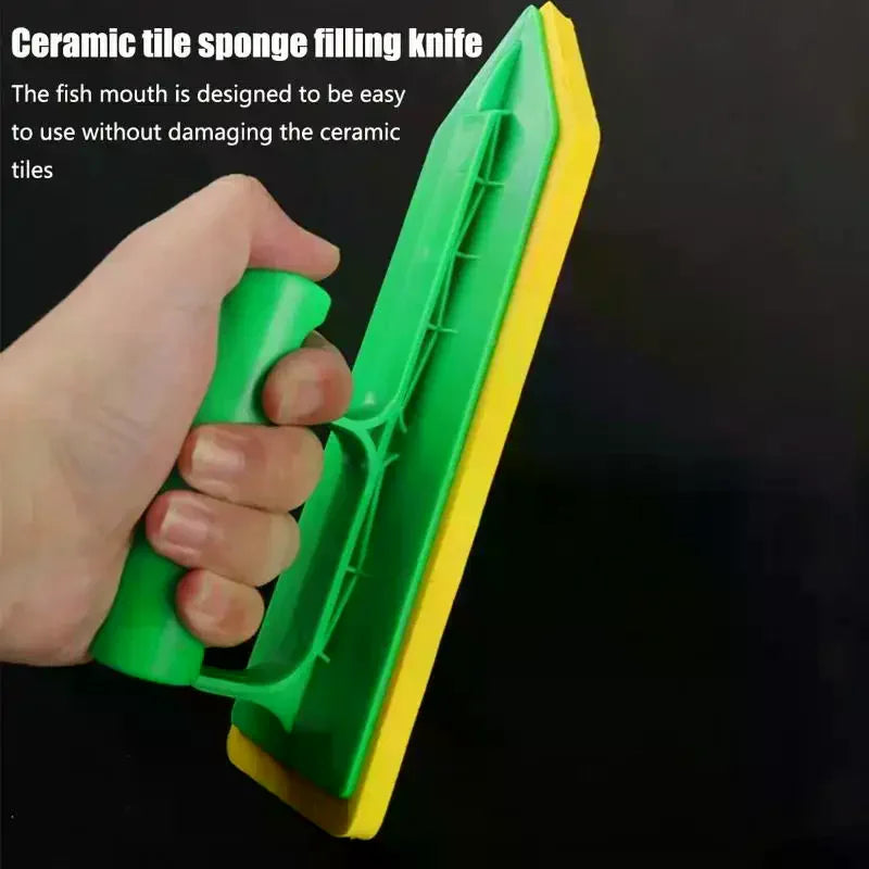 Sponge Foam Float Trowel For Grout,Stucco,Tile Floor Tile Beauty Seam Scraper Spatula,Scraping Putty,Caulking Special Tool Qme