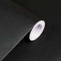 Vinyl Peel Stick Stickers PVC Self-adhesive Wallpaper Wall Furniture Qme Black 400cmx55cm