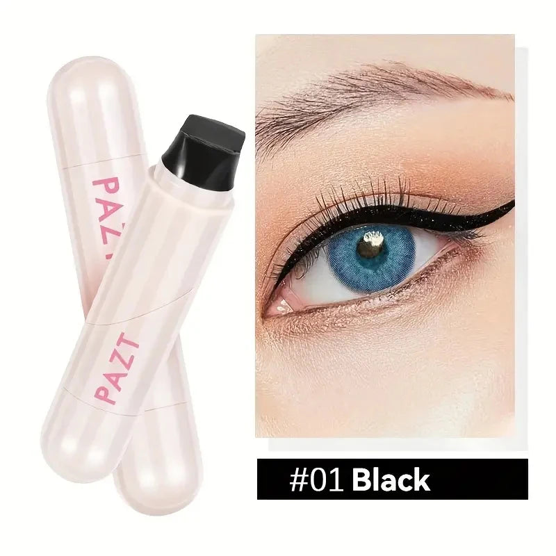 Integrated Eyeliner Seal Pen Waterproof Sweat Proof Durable Fixation Qme 01 Black