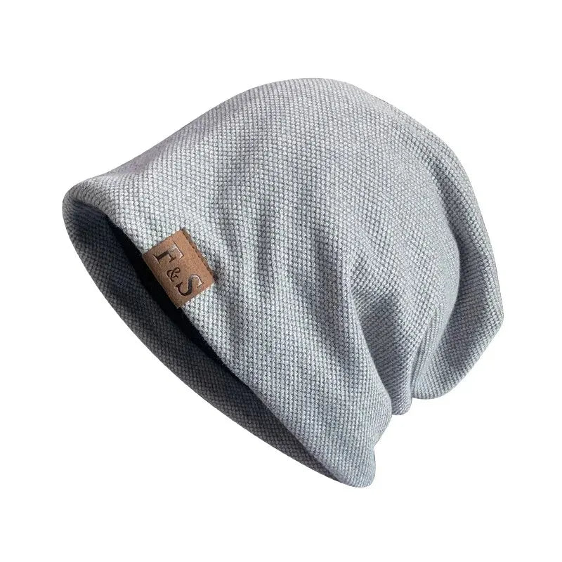 Warm Knitted Beanie Hat Men Women Fashionable Solidhip-hop Qme