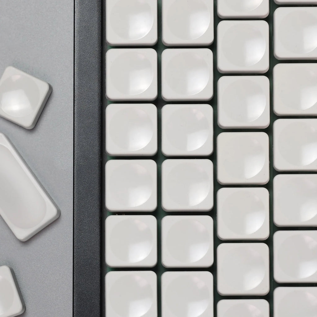 Chosfox 5/10/30/50 PCS CFX Low Profile PBT Keycaps for MX Switch Mechanical Keyboard Ultra Thin White Grey Transparent Keycap Qme