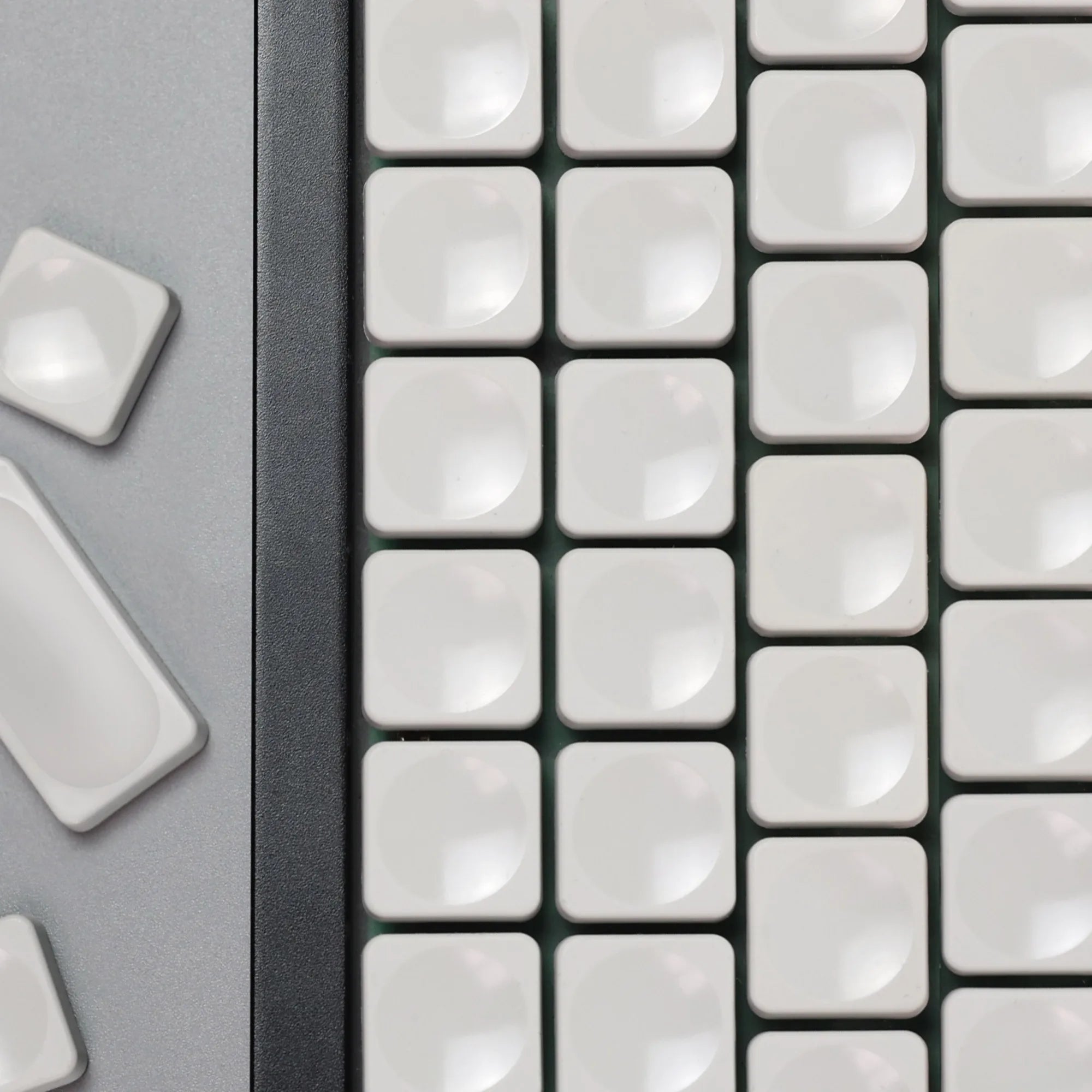 Chosfox 5/10/30/50 PCS CFX Low Profile PBT Keycaps for MX Switch Mechanical Keyboard Ultra Thin White Grey Transparent Keycap Qme