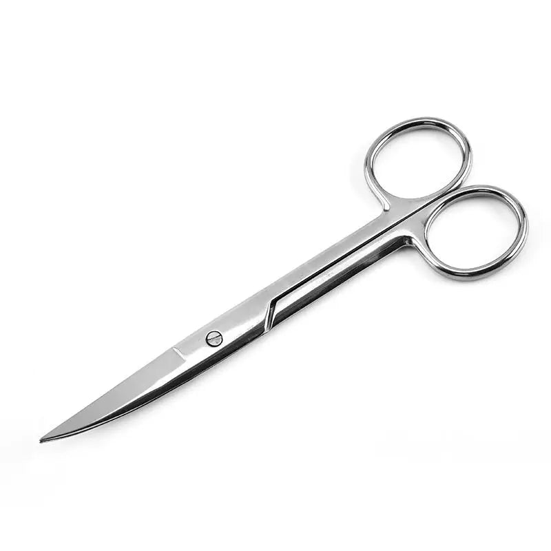 1pcAnimal Veterinary Vet Medical Stainless Steel Surgical Scissors Qme 14cm curved