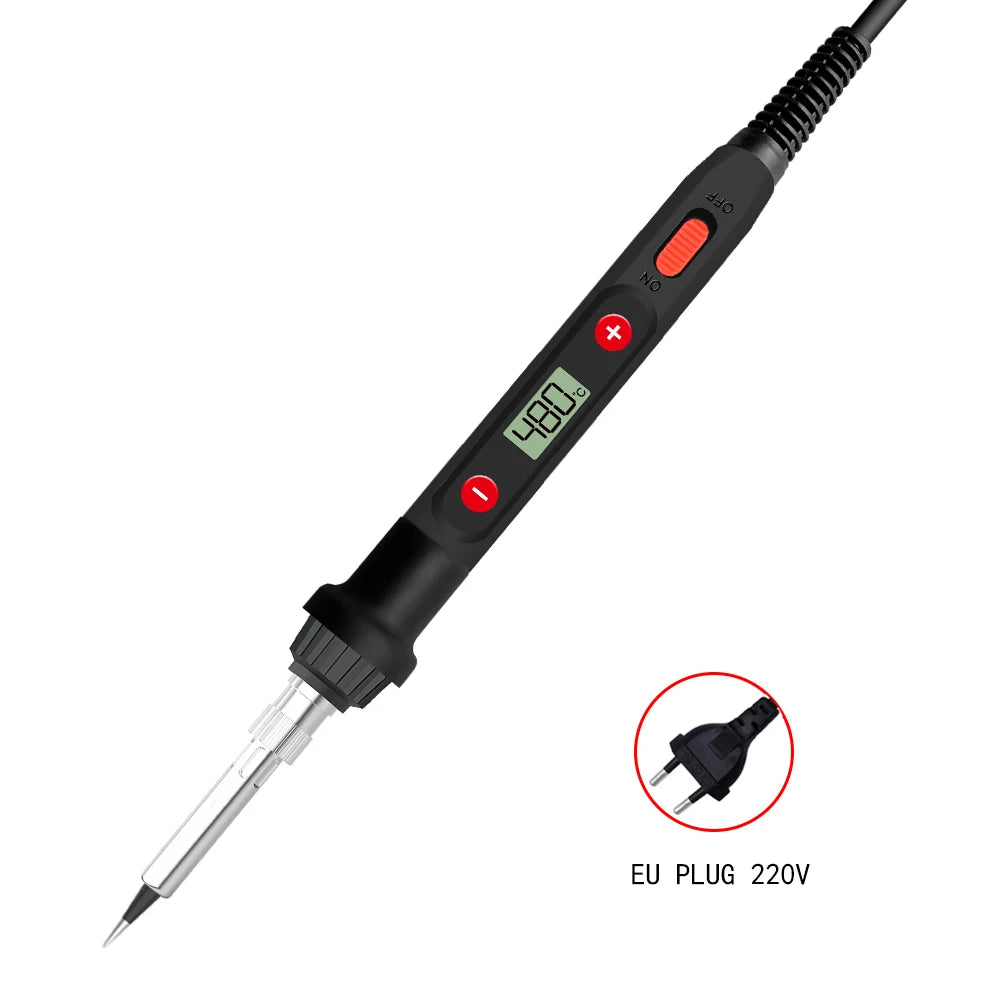 Soldering Iron 60W 80W Adjustable Temperature Electric Solder Rework Qme