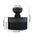 Common Car Tire Crevice Dusting Brush High Density Microfiber Shine Polish Portable Car Wash Care Applicator Car Interior Brush Qme Black