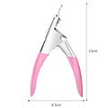 Fake Nail Cutter U Word False Tips Professional Clippers Straight Qme Pink China Mainland