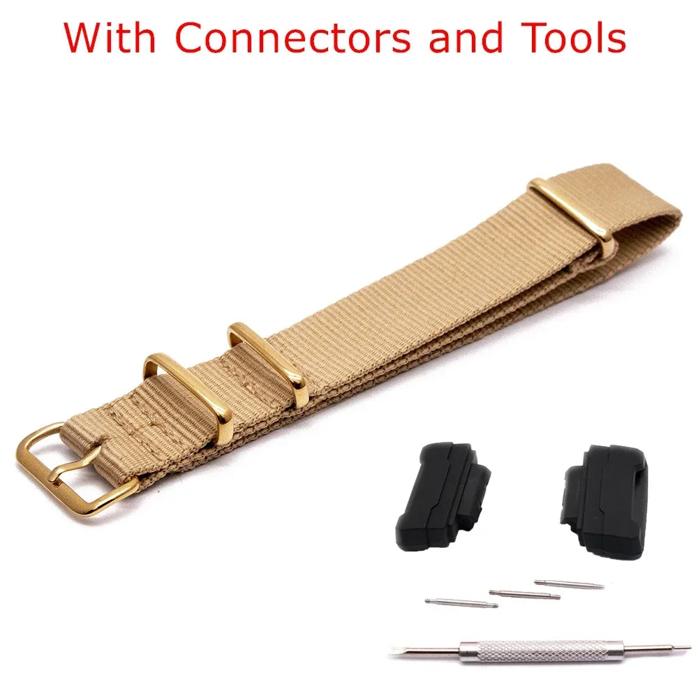 Nylon Watch Strap Casio G-shock GA100 GA120 GA110 GA400 Men Women