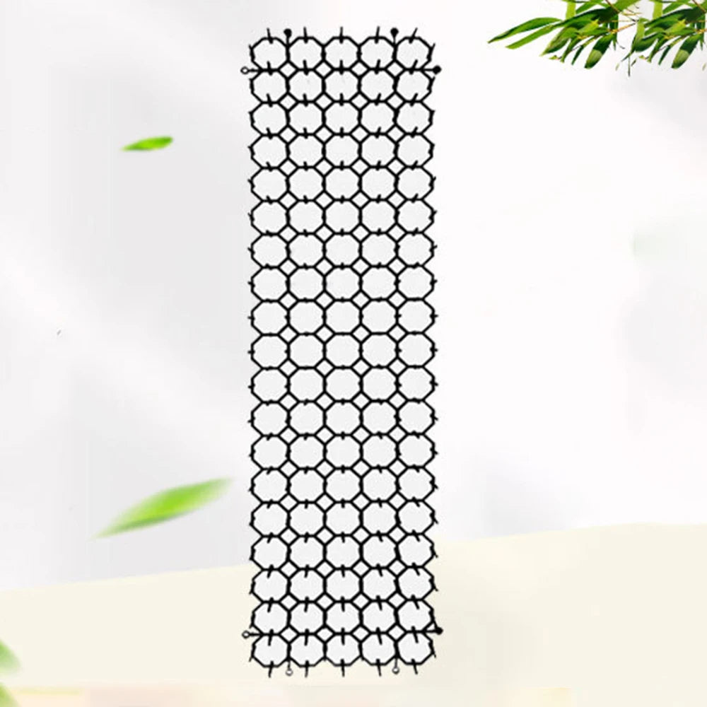 6/10Pcs Garden Prickle Strip Dig Stop Cat Repellent Deterrent Mat Anti-cat Prickle Strips Keep Cat Away Digging Climbing Spike Qme