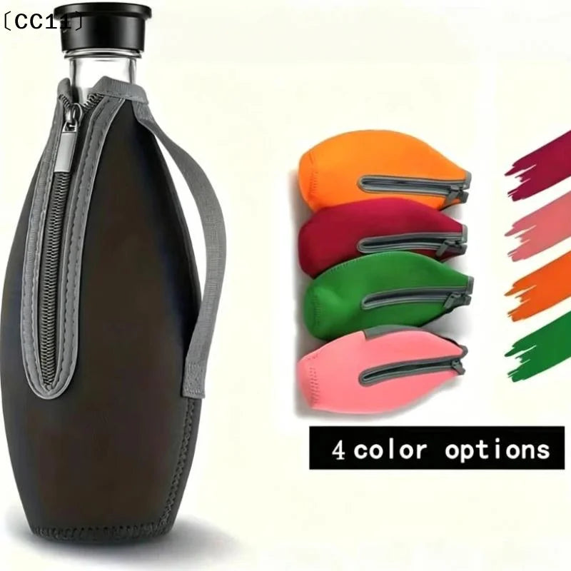 Soda Bottle Protective Case Neoprene Protector Sleeve Party Outdoor Qme