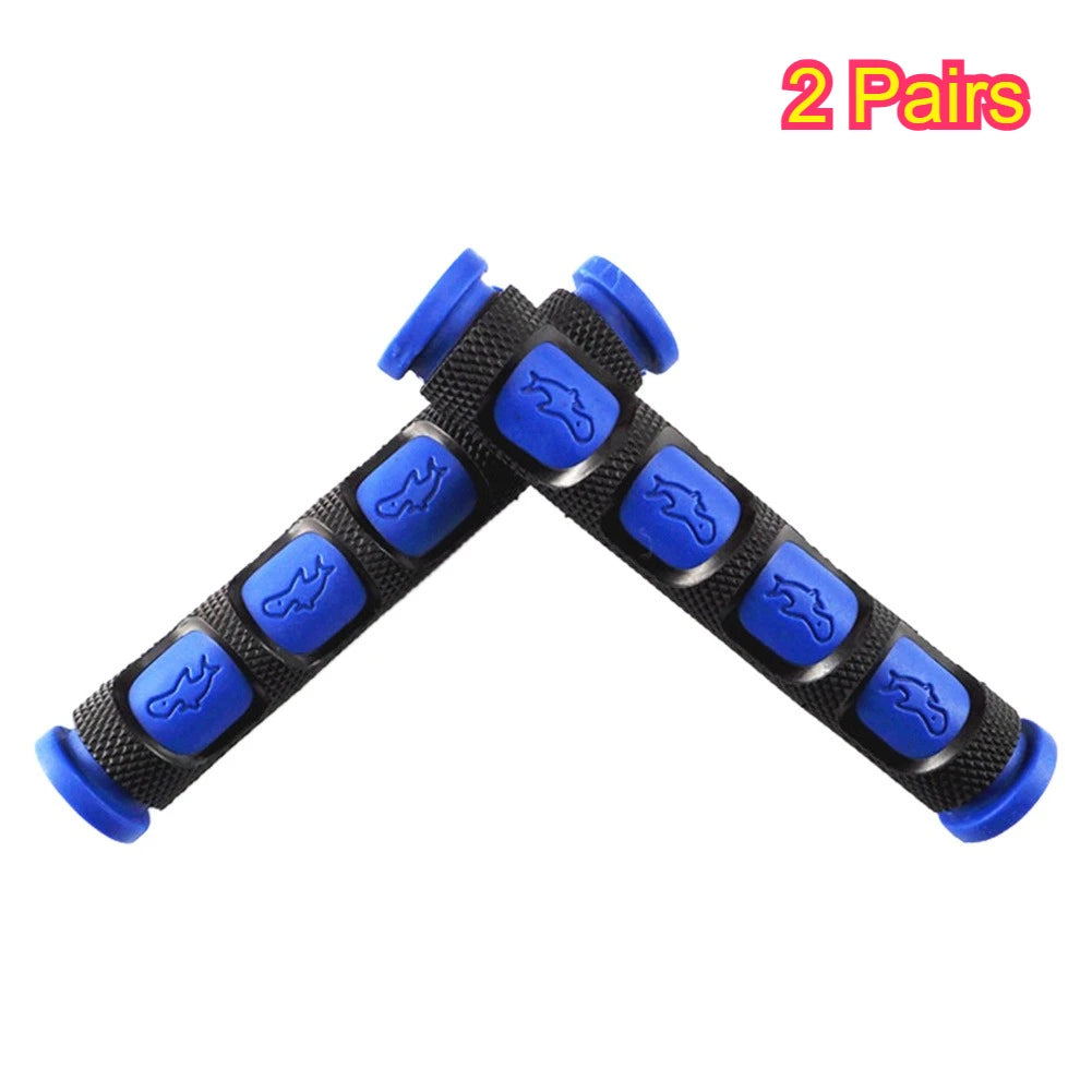 Universal Motorcycle Brake Lever Cover Handle Silicone Sleeve Motorcycle Bicycle Handle Protection Accessories Qme Blue 2pairs