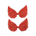 20Pcs 7.2x4.4cm Glitter Random Mix Colorful Wing Patches For Headwear Accessories DIY Scrapbooking Supplies Sewing Clothes Decor Qme 6