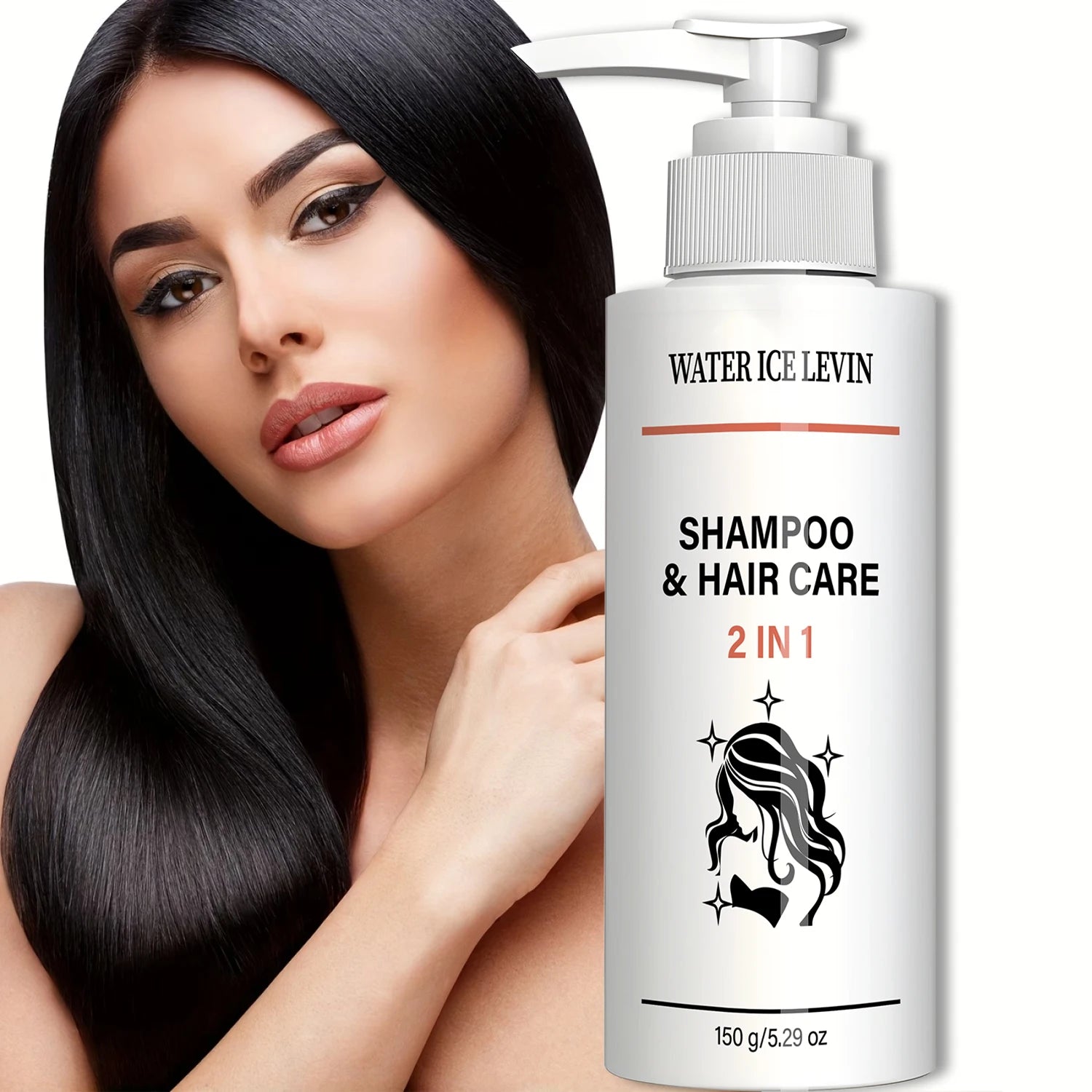 Multi-effect 2IN1 Hair Shampoo, Gentle Formula Nourishes for Silky Smooth Hair Qme